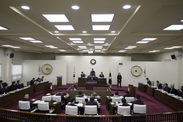 공주시의회 제206회 임시회 개회