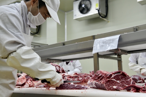 홍성한우 베트남 진출_아토한우 가공장 현장