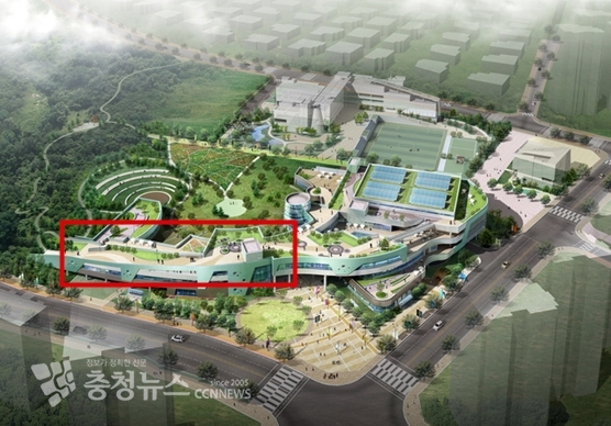 세종시 시청자미디어센터 조감도 / 충청뉴스 최형순 기자