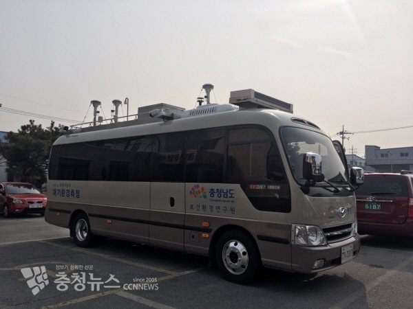 대기오염물이동측정차