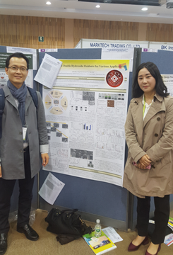 사진 왼쪽부터 최원산 교수(교신저자), 한나라 대학원생(제1저자)