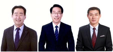 이정복, 오영환, 김순정 후보