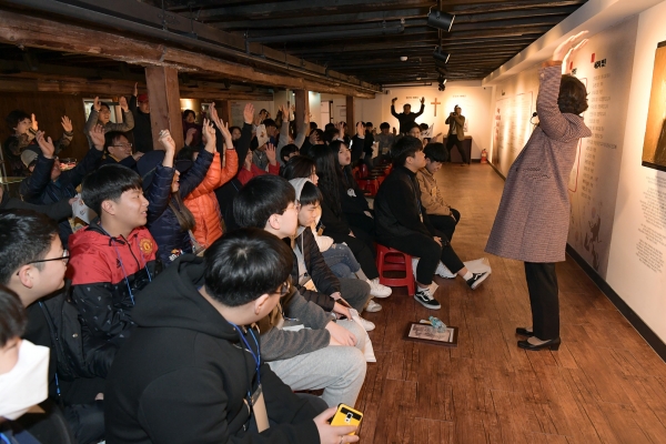 지난 9일 공주 항일역사유적 탐방