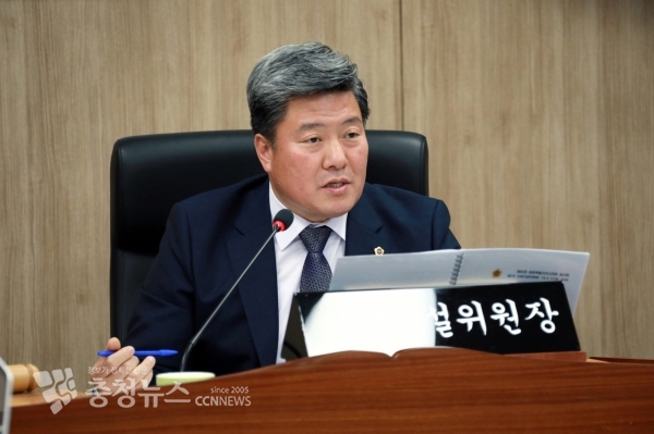 차성호 세종시의회 산업건설위원회 위원장 / 충청뉴스 최형순 기자