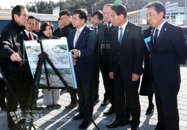 태안군의회, 추경 심의 앞두고 현장점검 / 충청뉴스 최형순 기자