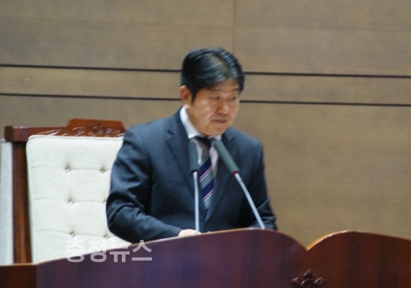 인치견 천안시의회 의장 / 충청뉴스 최형순 기자