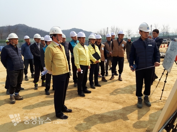 이강진 세종시 정무부시장, 공공하수처리시설 안전점검