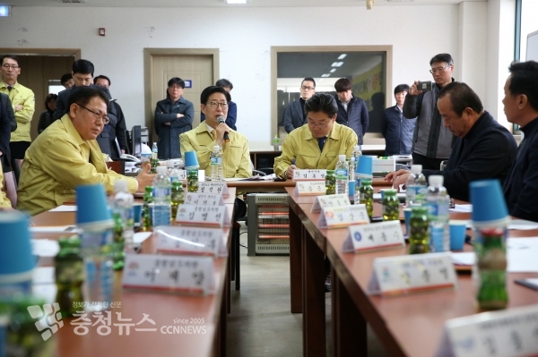 부곡지구 지반침하 및 강풍피해 현장 방문