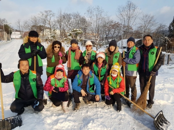 자율방재단 활동사진
