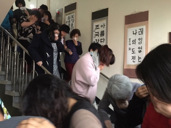 민방위의 날_대피훈련