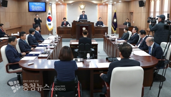 홍성군의회, 제258회 임시회 / 충청뉴스 최형순 기자