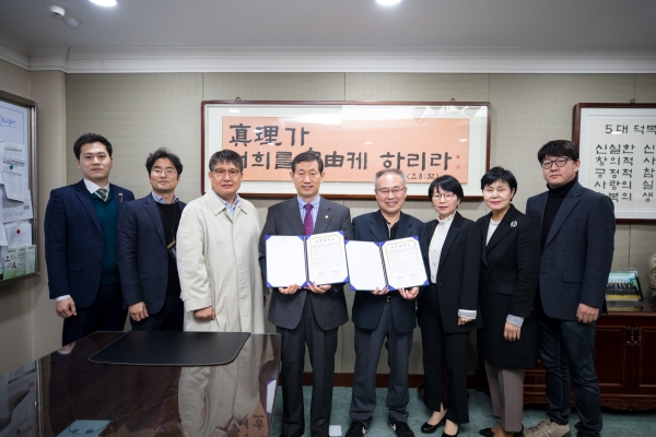 청색기술 전도사 이인식 소장, 남서울대서 ‘청색기술 발전 위한 업무협약 체결