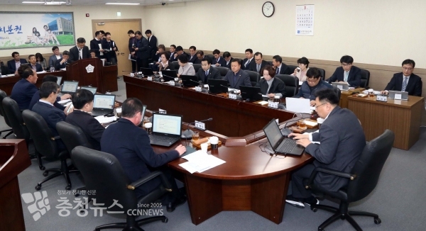 11개부서 14건 현안업무 보고받아