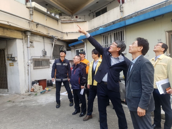 김동선 부구청장 국가안전대진단 점검