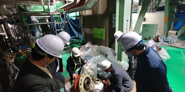 태안 1호기 계획예방정비공사 현장을 발전기자재 제조분야 강소 신규기업에 개방하는 현장 설명회 개최