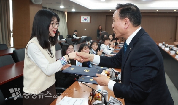 ​구본영 천안시장, 청소년참여위원회 위촉 / 충청뉴스 최형순