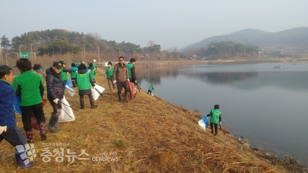 새봄맞이 대청소 금마면 / 충청뉴스 최형순 기자