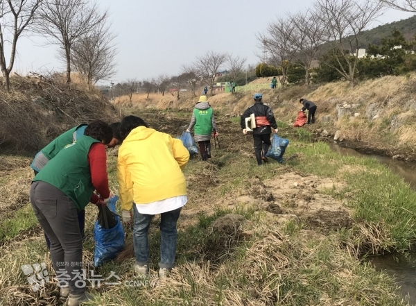 새봄맞이 대청소 구항면