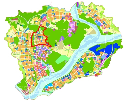 대상지 / 행복도시 1-4생활권 (세종특별자치시 도담동)