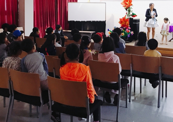 지난 2018년 도서관 주간행사 모습