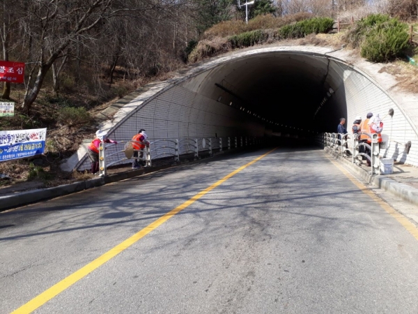 도로과 도로구조물 대청소