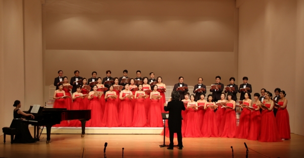 태안군립합창단 정기연주회 모습