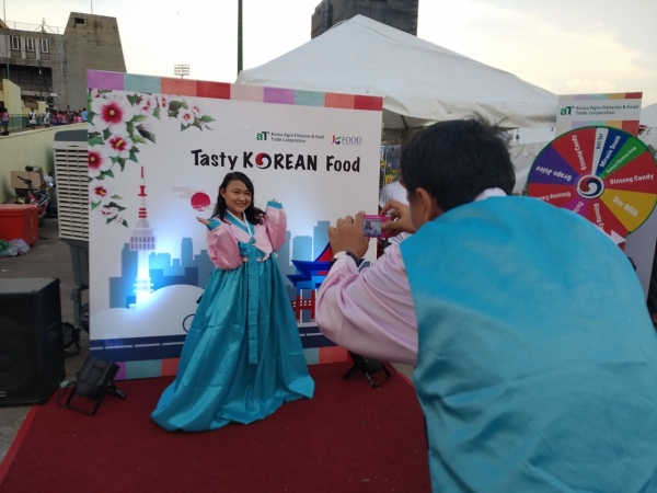 슬랍쁘리어 ‘Tasty Food of Korea’행사사진