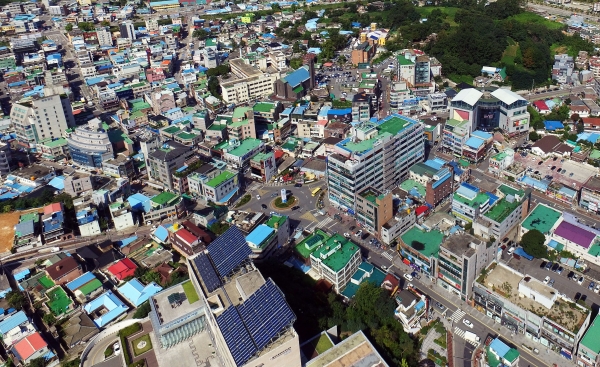 당진 원도심(1동 로터리)