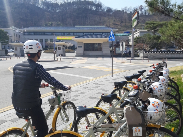 공공자전거 안전모