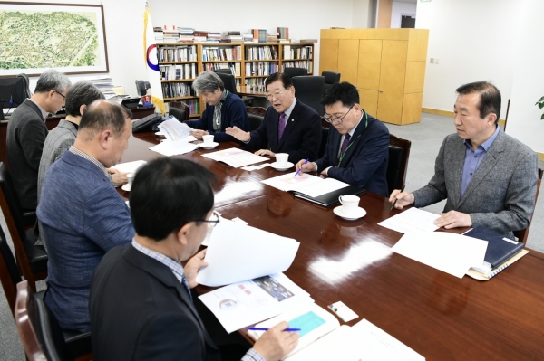 김석환 홍성군수 국비확보_문화재청 방문