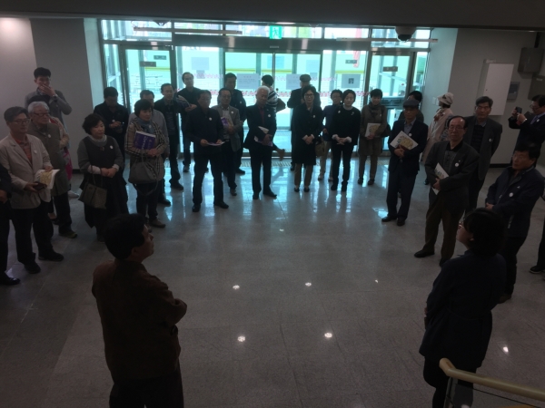 국립충청국악원 유치위 국립국악원 견학