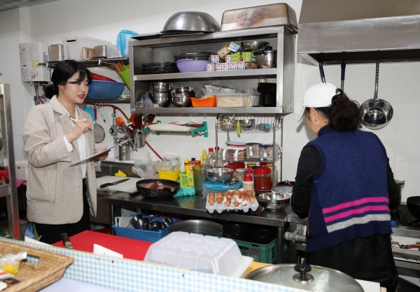 착한가격업소 현장 실사 모습