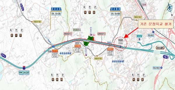 위 치 도(사진제공=한국도로공사 아산천안건설사업단)