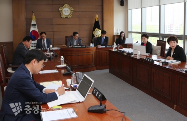 천안시의회, 건설교통위원회(위원장 김선태) / 충청뉴스 최형순 기자