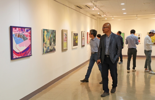 지난해 계룡미술전 모습