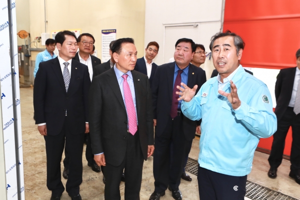 구본영시장 제4산업단지 방문