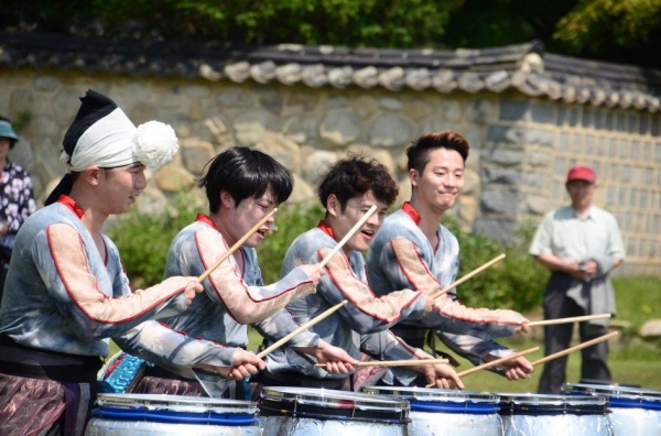 2018년 전통문화공연 모습