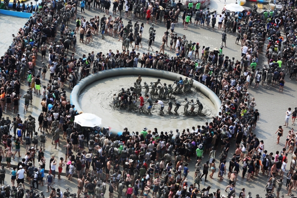 지난해 보령머드축제장