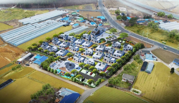 서천군, 비인면에 청년 농촌보금자리 (조감도).