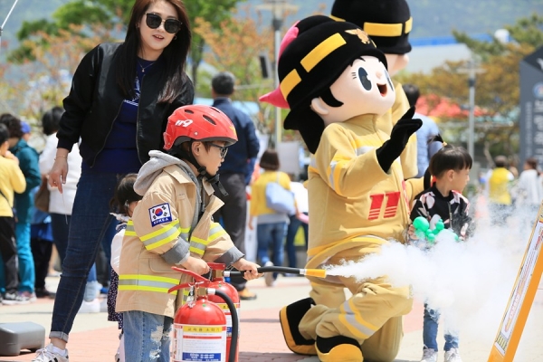 지난해 어린이날 기념 행사 장면