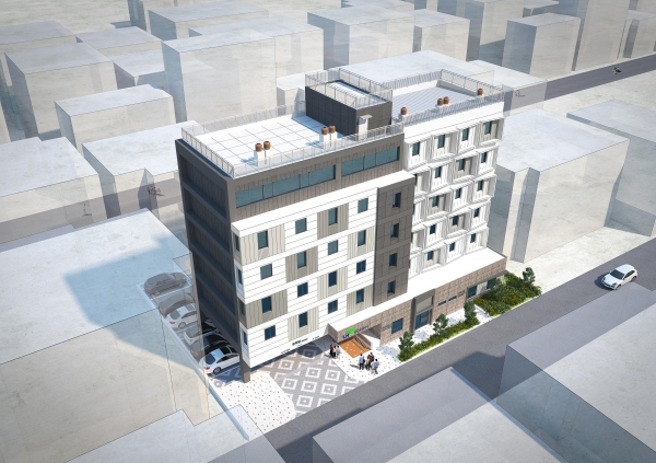 천안두정 행복주택 조감도