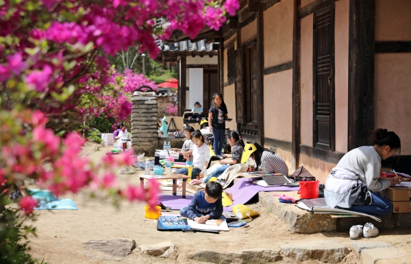 사계고택 사생대회_계룡시