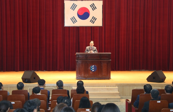 5월 월례조회 진행 모습