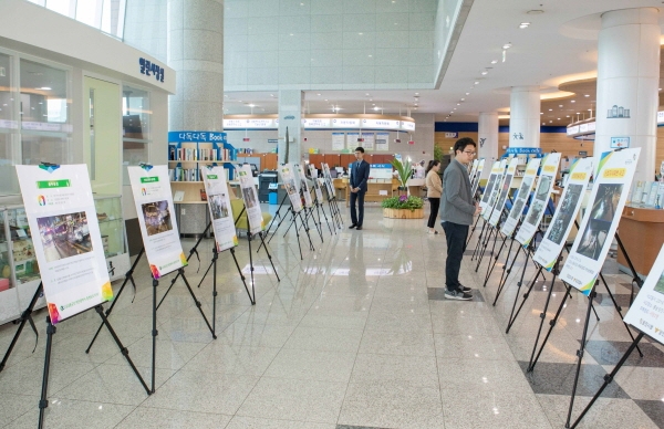 교통사고 사진 전시회(당진시청사)