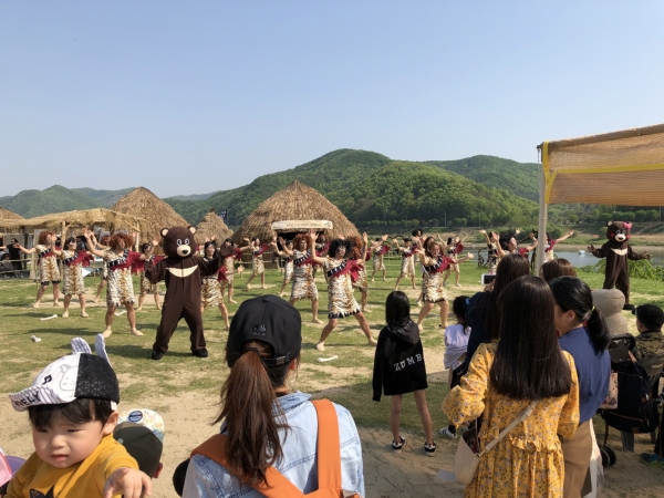 공주 석장리 구석기 축제 1일차 (구석기인 퍼포먼스)
