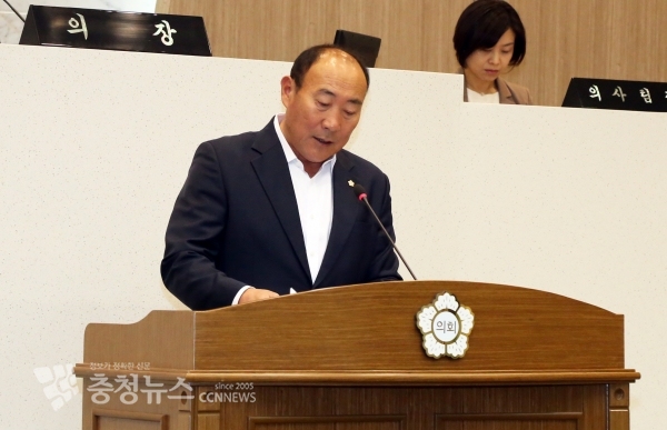 정상영 당진시의회 부의장 / 충청뉴스 최형순 기자