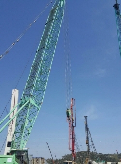 신서천화력발전소 크레인