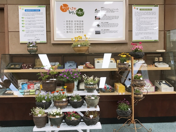 5월이 주는 향기, 야생화 전시회 개최
