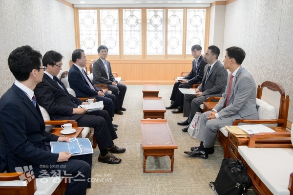 이강진 부시장-LA 부시장 접견