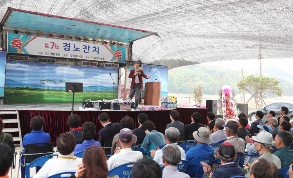 대호지면 도이리 경로잔치(바이네르 후원)모습